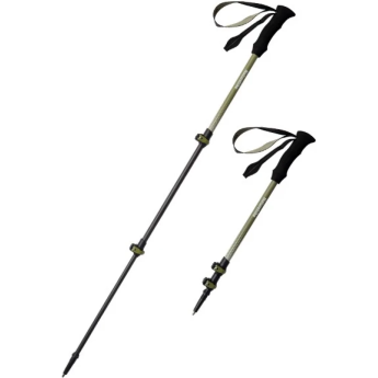 Палка треккинговая NATUREHIKE CNK2300DS010 CARBON FIBER HOAR TREK EXT1 57-120см светло-зеленый