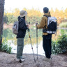 Палка треккинговая NATUREHIKE ST01 6061 AL NH17D001-Z с 3 узлами женская 57-120 золотой 6975641885597